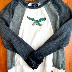 Vintage Philadelphia Eagles lightweight color lock crewneck 🦅